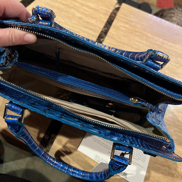 NWT Brahmin Small Finley Deep Azure Melbourne - Picture 8 of 10